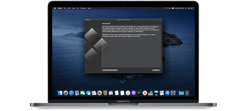 installing windows 10 on macbook pro 2011