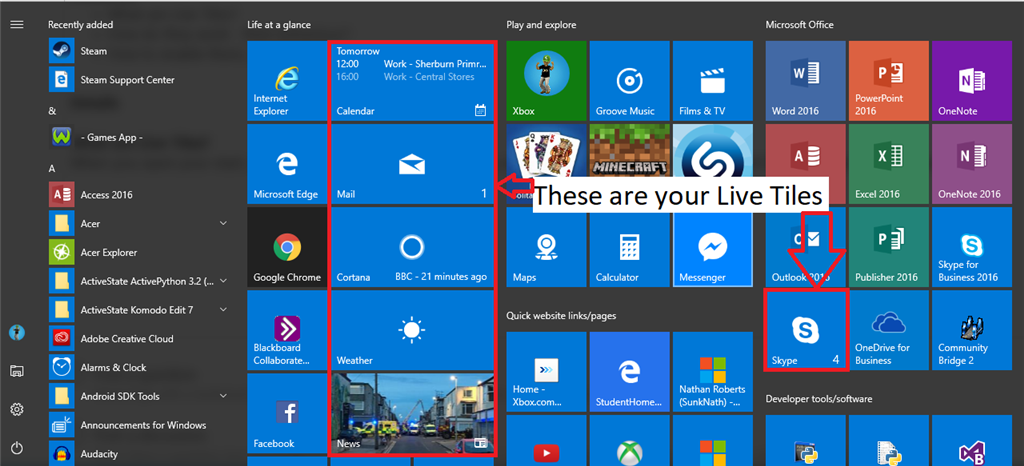 tiling windows 10 tiling windows 10