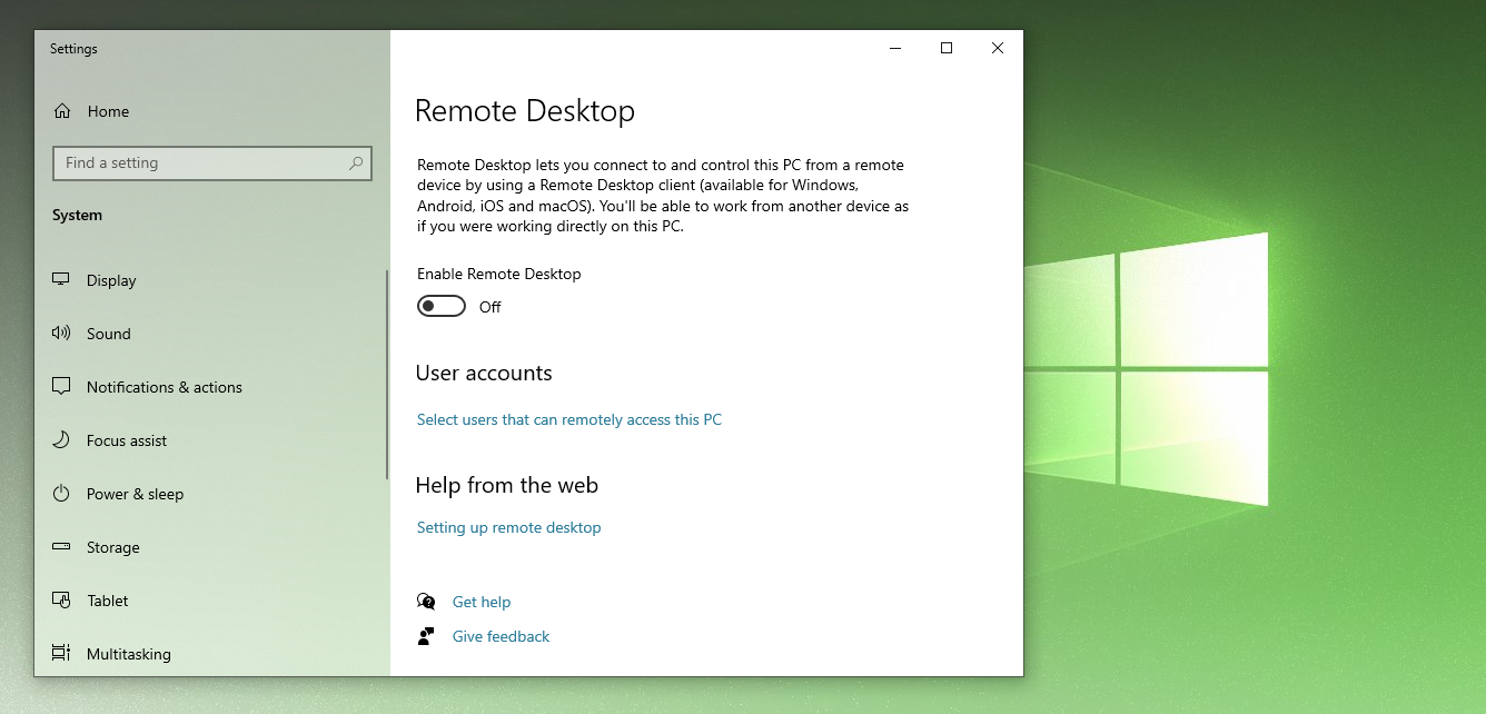 Remote Desktop on Windows 10 - Computer Repair Blog
